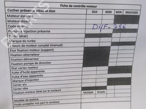 Gearbox RENAULT MODUS / GRAND MODUS (F/JP0_) 1.2 | BP32631148M3