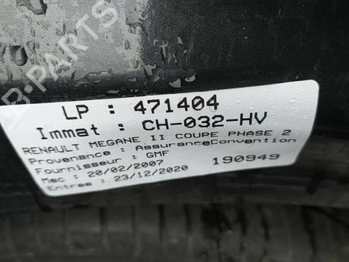 Front left exterior door handle RENAULT MEGANE II (BM0/1_, CM0/1_) 1.6 16V | BP25093400C128 