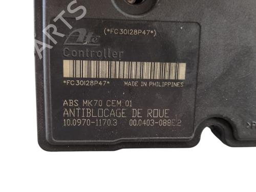 ABS Bremseaggregat PEUGEOT 206+ (2L_, 2M_) 1.4 i (73 hp) 28129628