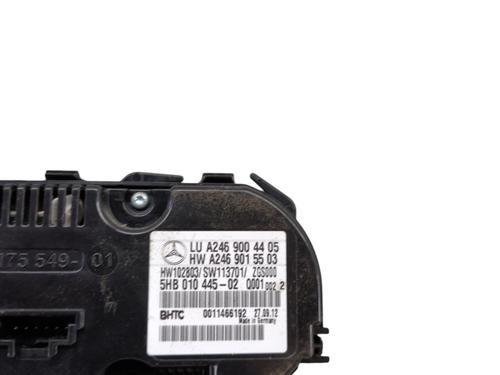 Used Climate control Climate control MERCEDES-BENZ A-CLASS (W176) A 180 CDI (176.000) (109 hp) 26883374 26883374