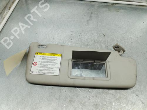 Used Right sun visor OPEL MERIVA B MPV (S10) 1.3 CDTI (75) (95 hp) 25062566