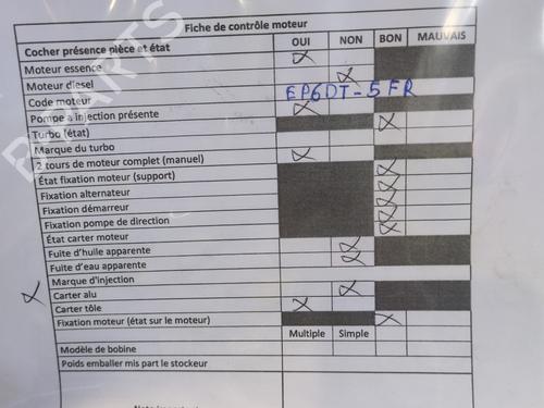 Motor CITROËN DS3 (SA_) 1.6 THP 155 | BP30307670M1