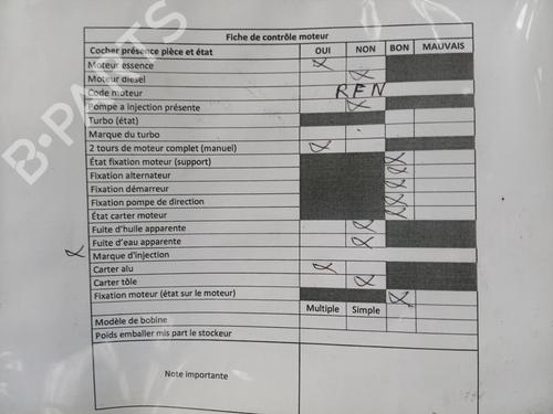 Engine PEUGEOT 206 CC (2D) 2.0 S16 | BP32239238M1 - Image 8