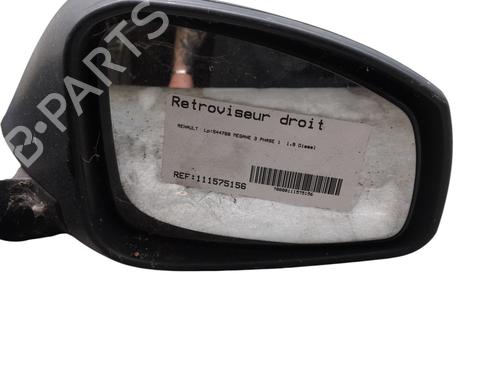 Used Right mirror RENAULT MEGANE III Hatchback (BZ0/1_, B3_) 1.9 dCi (BZ0N, BZ0J) (131 hp) 29004710