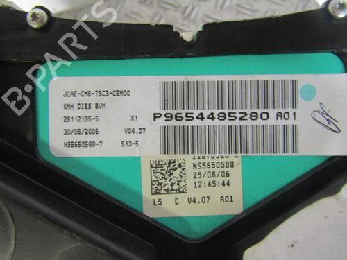 Instrument cluster PEUGEOT 307 (3A/C) 1.6 HDi 110 | BP25091967C47 