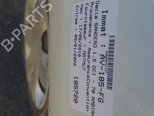 Left rear door DACIA SANDERO 1.5 dCi | BP25104651C4