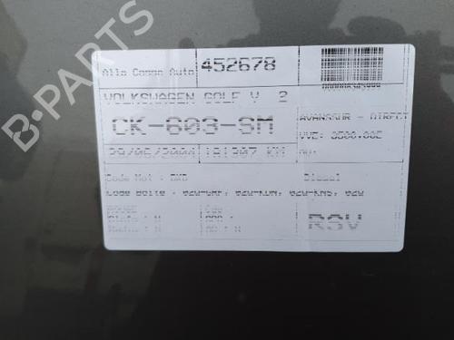 Rear bumper reinforcement VW GOLF V (1K1)  | BP25111611C73 
