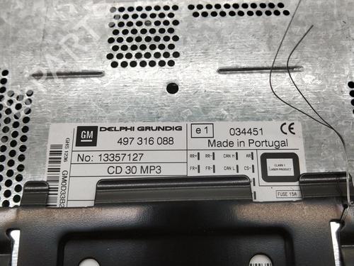 Radio OPEL CORSA D (S07) 1.2 (L08, L68) | BP25073420E6 - Image 3