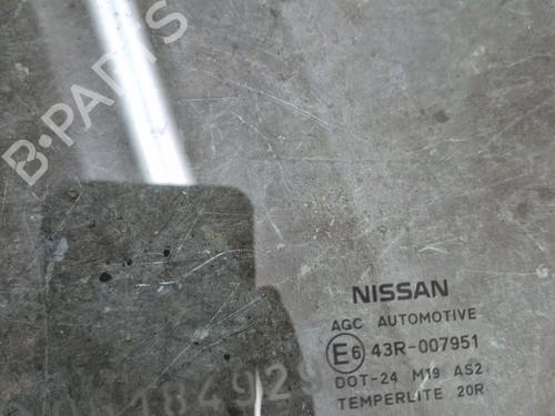 Front left door window NISSAN JUKE (F15) 1.5 dCi | BP25052714C18 