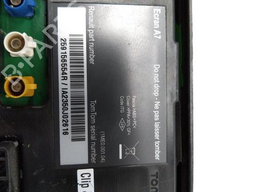 Display monitor RENAULT MEGANE III Hatchback (BZ0/1_, B3_) 1.5 dCi (BZ09, BZ0D, BZ1W, BZ29, BZ14) | BP25076190C48 