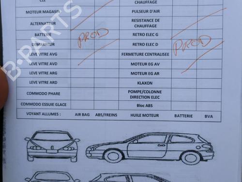 Switch OPEL MERIVA A MPV (X03) 1.6 (E75) | BP25063452I30  - Image 5