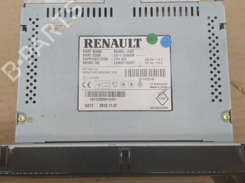 Radio RENAULT CLIO IV (BH_) 1.5 dCi 90 | BP25101251E6 