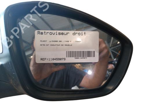 Right mirror PEUGEOT 208 I (CA_, CC_) 1.0 VTi | BP28071352C27 