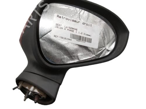 Right mirror SEAT IBIZA IV (6J5, 6P1) 1.2 TDI | BP25054546C27 