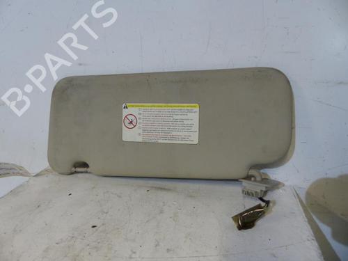 Right sun visor PEUGEOT 407 (6D_) 1.6 HDi 110 (6D9HZC, 6D9HYC) | BP25094564I2 