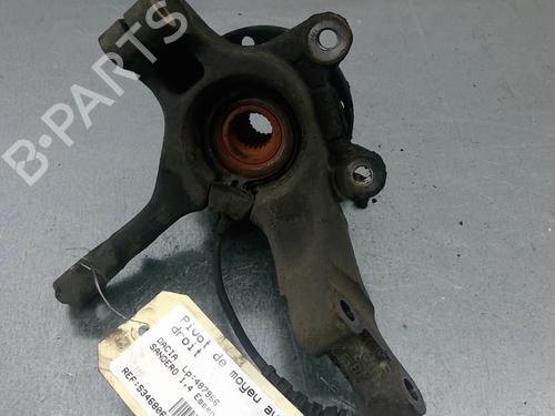 Right front steering knuckle DACIA SANDERO 1.4 (BS0C, BS0A, BS0G, BS1F, BS0E) | BP25104991M26 