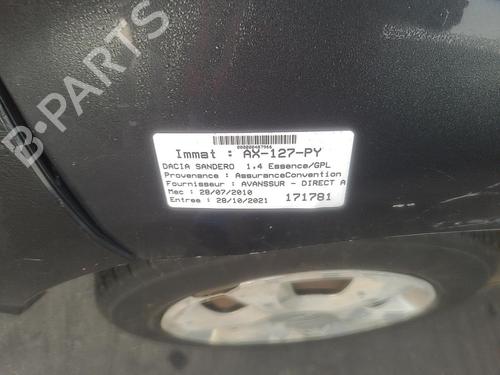 Vindspejlsviskerarm DACIA SANDERO 1.4 (BS0C, BS0A, BS0G, BS1F, BS0E) | BP25104989C143 - Image 10