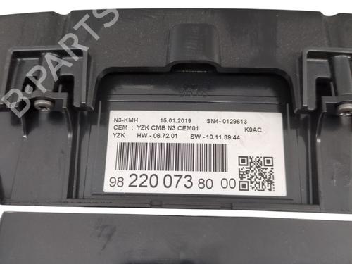 Instrument cluster CITROËN BERLINGO (ER_, EC_) 1.5 BlueHDi 100 | BP30490556C47 