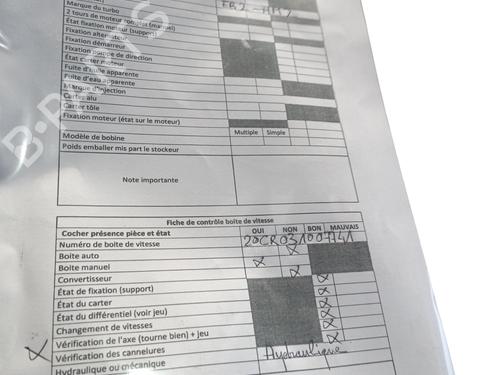 Used Gearbox PEUGEOT 208 I (CA_, CC_) 1.2 VTI 82 (82 hp) 30819899