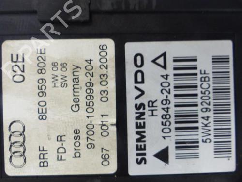 Rear right window mechanism AUDI A4 B7 (8EC) | BP25091061C25 - Image 3