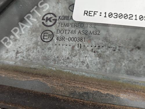 rear-right-door-window-kia-picanto-ii-ta-2011-2012-2013-2014-2015-2016-2017-2018-25102133 main image