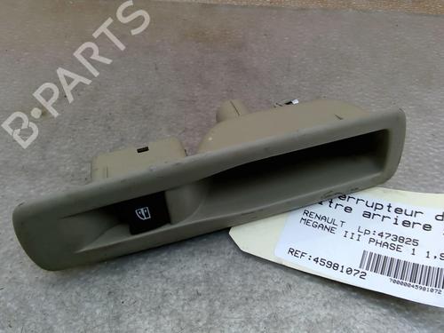 Left rear window switch RENAULT MEGANE III Hatchback (BZ0/1_, B3_) 1.9 dCi (BZ0N, BZ0J) | BP25110894I29 - Image 2