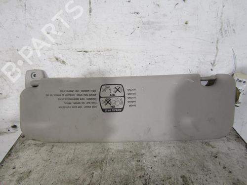 Used Right sun visor PEUGEOT 206 CC (2D) [2000-2008]  25114056