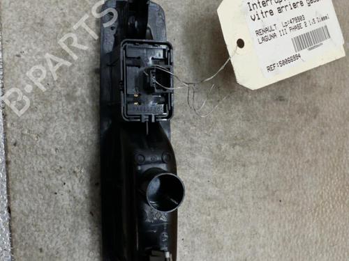Used Left rear window switch RENAULT LAGUNA III (BT0/1) 1.5 dCi (BT00, BT0A, BT0T, BT1J) (110 hp) 25081587