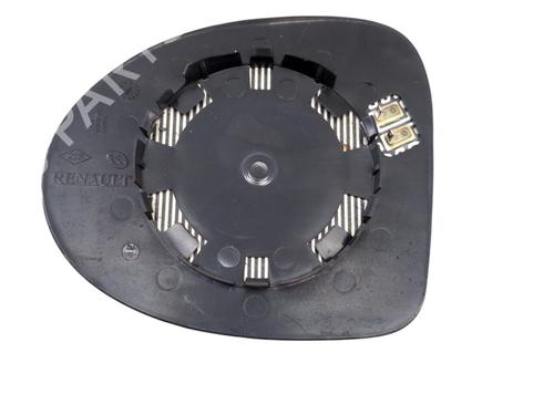 Used Right mirror glass RENAULT TWINGO II (CN0_) 1.2 16V (CN0K, CN0V, CN0A) (76 hp) 28276932