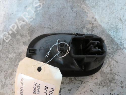 Used Rear left interior door handle Rear left interior door handle RENAULT MEGANE II (BM0/1_, CM0/1_) [2001-2012] 25066421 25066421