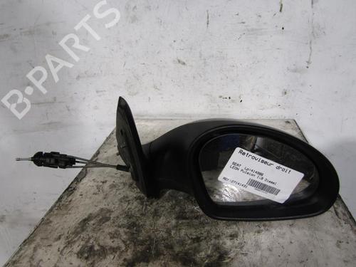 Used Right mirror SEAT LEON (1M1) 1.9 TDI (110 hp) 25114106