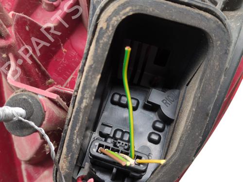 Left taillight PEUGEOT 207 (WA_, WC_) 1.4 HDi | BP30204162C34 