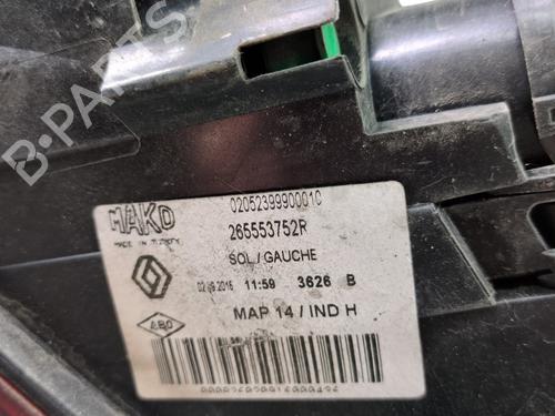 Used Left taillight RENAULT CLIO IV (BH_) 1.5 dCi 90 (90 hp) 29352275