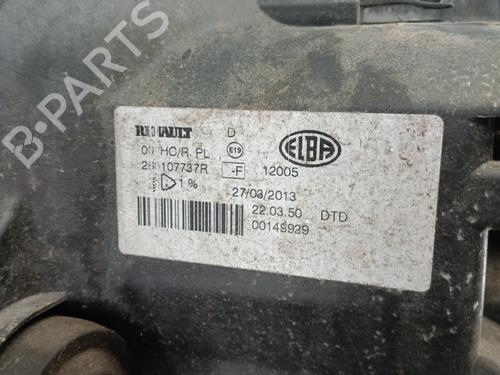 Right headlight DACIA SANDERO II TCe 90 (B8M1, B8MA, B8AC) | BP31660593C29 