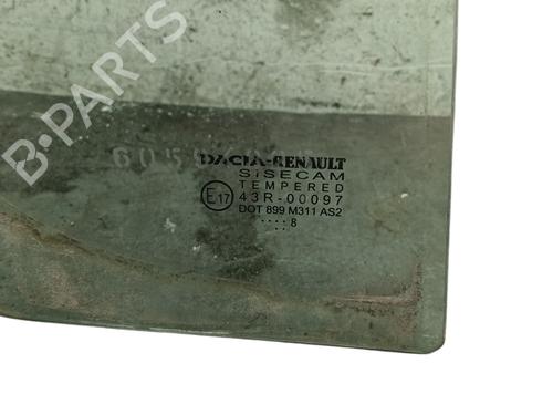 Used Rear right door window DACIA SANDERO II TCe 90 (B8M1, B8MA, B8AC) (90 hp) 30615244