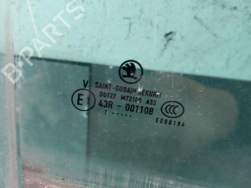 Rear right door window SKODA FABIA II (542) 1.6 TDI | BP25062067C21 
