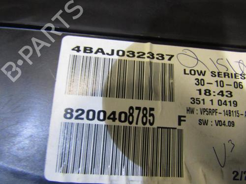 Instrument cluster RENAULT MEGANE II (BM0/1_, CM0/1_)  | BP25106235C47 