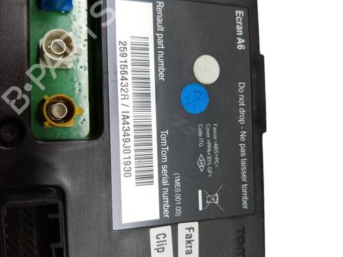 Used Display monitor Display monitor RENAULT CLIO III (BR0/1, CR0/1) 1.5 dCi (88 hp) 25088505 25088505