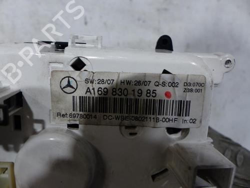 Climate control MERCEDES-BENZ A-CLASS (W169) A 180 CDI (169.007, 169.307) | BP25079759I5 