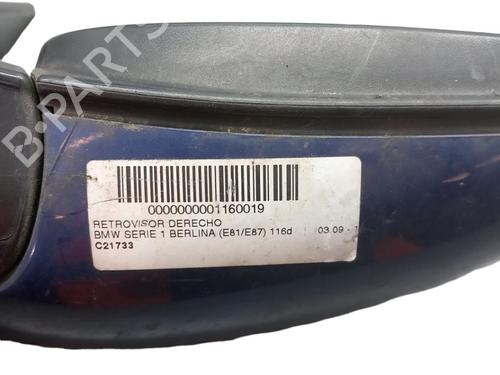 Right mirror BMW 1 (E87) 118 d | BP25087744C27 