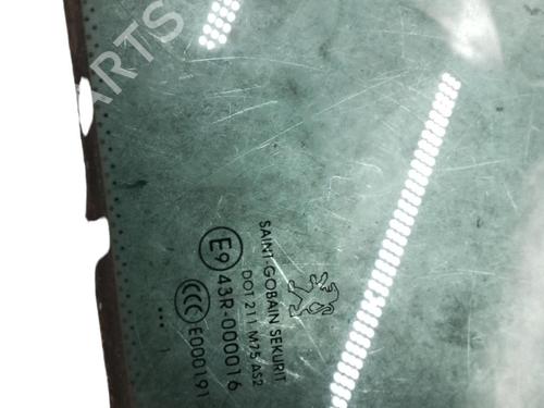 Used Front left quarter glass PEUGEOT 308 SW I (4E_, 4H_) 1.6 HDi (92 hp) 25073646