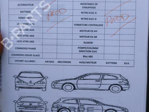 Switch OPEL MERIVA A MPV (X03) 1.6 (E75) | BP25063452I30  - Image 8