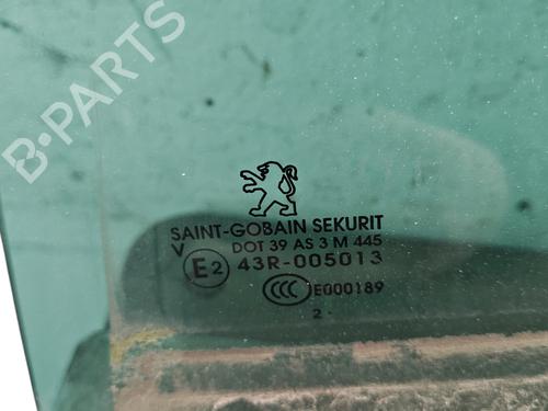 Rear left door window PEUGEOT 3008 I MPV (0U_)  | BP26295386C20 