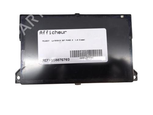 Multifunctionele display PEUGEOT 307 (3A/C) 1.6 HDi | BP28128181C48 