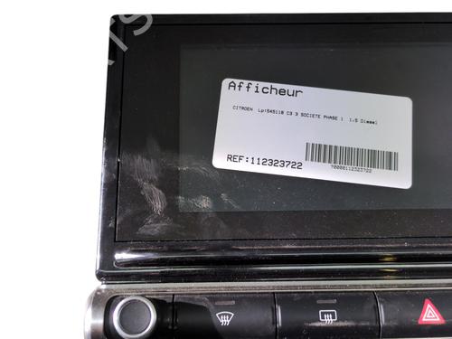 Display monitor CITROËN C3 III Van (SX_, SY_) BlueHDi 100 | BP29337924C48 