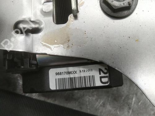 Rear right seatbelt CITROËN C3 II (SC_) 1.6 HDi | BP25060554I28 - Image 3