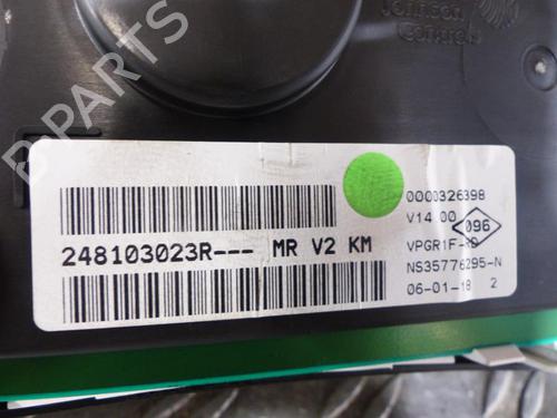 Instrument cluster DACIA SANDERO II 1.0 SCe 75 (B8JC, B8JD, B8NC) | BP25107314C47 
