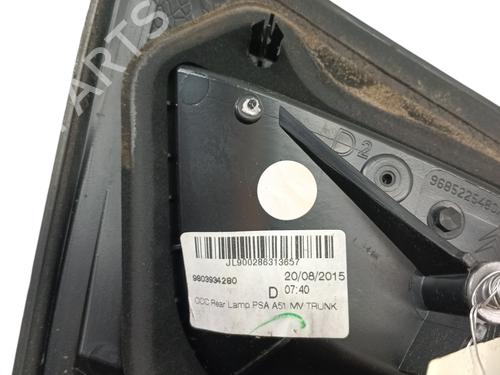 Used Right tailgate light Right tailgate light CITROËN C3 II (SC_) 1.6 BlueHDi 100 (99 hp) 27504352 27504352