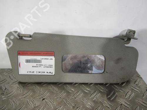 Used Right sun visor CHEVROLET AVEO / KALOS Hatchback (T250, T255) [2006-2025]  25096074