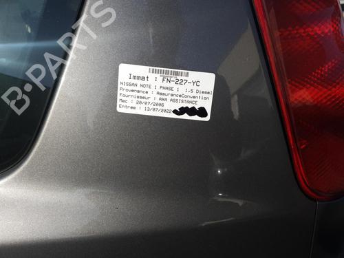Left sun visor NISSAN NOTE (E11, NE11) 1.5 dCi | BP25062435I1 - Image 8